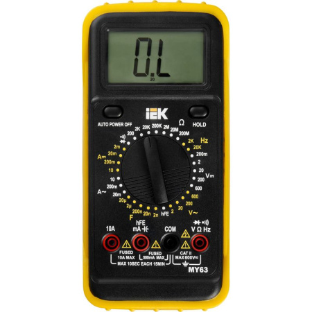 Мультиметр цифровой Professional MY63 IEK TMD-5S-063