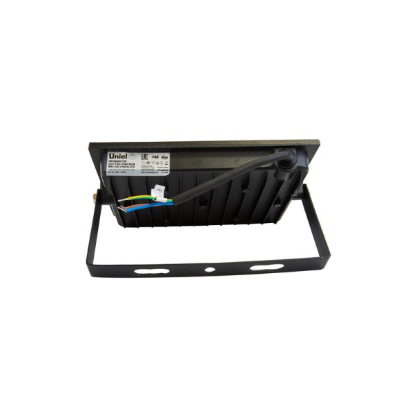 Прожектор светодиодный ULF-F60-50W/RGB IP65 200-240В мультиколор пульт ДУ BLACK Uniel UL-00011855