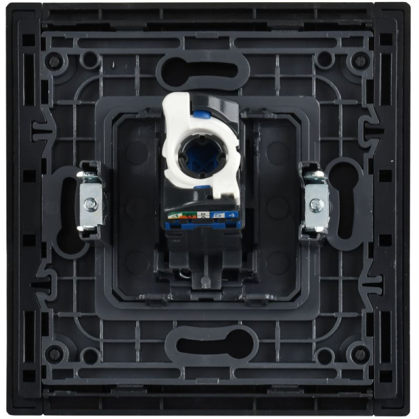 Розетка компьютерная FORTE&PIANO FP131M RJ45 кат.6 черн. IEK FP-K10-2-M-K02