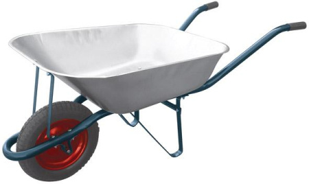 Тачка строительная 65л грузоподъемность 140кг FIT 77555