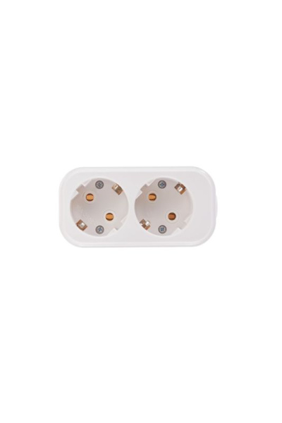 Колодка удлинителя 2-м 16А Classic К02 2P+PE 250В IEK KYP11-16-02-00-Z