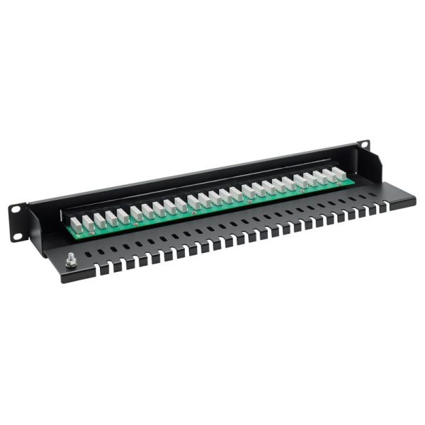 Патч-панель телефонная 19дюйм 1U CAT3 25 портов RJ45 DKC RN3PP251