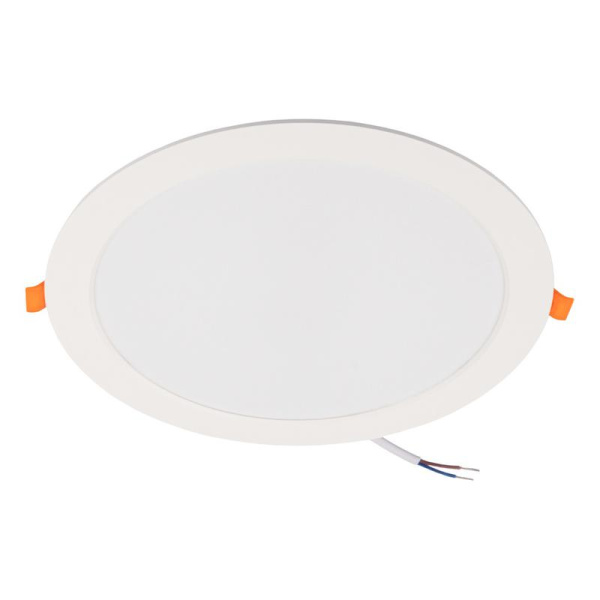 Светильник светодиодный PLED DL7 WH 24Вт 6500К IP54 2040лм встраив. бел. JazzWay 5069121