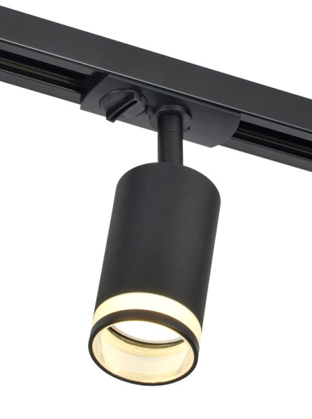 Светильник 4116 декоративный трековый поворотный GU10 черн. IEK LT-USB0-4116-GU10-1-K02
