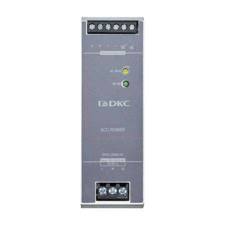Источник питания "ECO POWER" 1ф 120Вт 5А 24В DKC DPSL120W24V