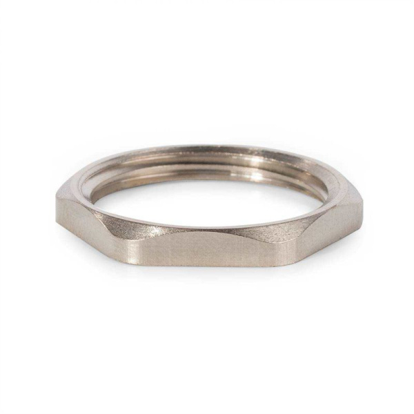 Гайка латунная плоская ГП-М40 (уп.25шт) Fortisflex 88235