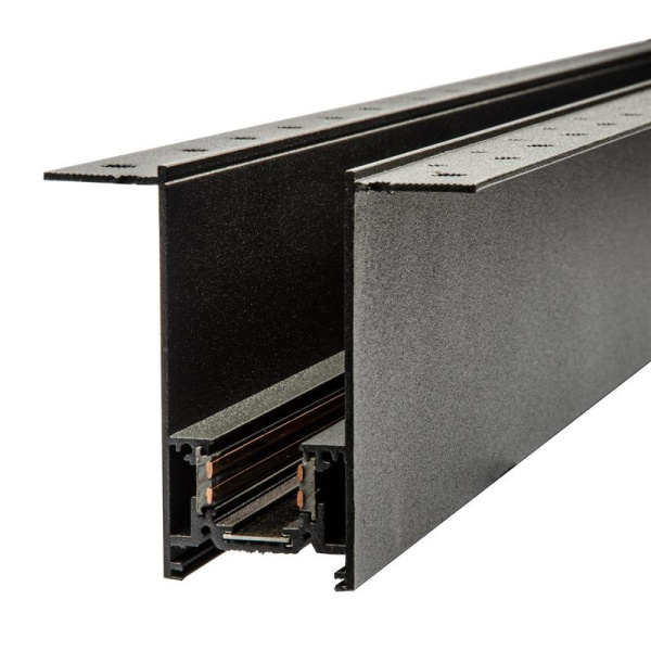 Шинопровод осветительный UBX-MMB4/35 Black 100 L1000 встраив. магнитный тип M черн. Uniel UL-00008723