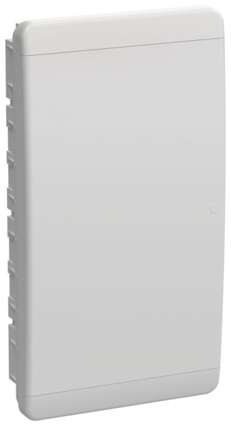 Корпус ЩРВ-П-36 TEKFOR IP41 бел. дверь пластик. IEK TF5-KP13-V-36-41-K01-K01