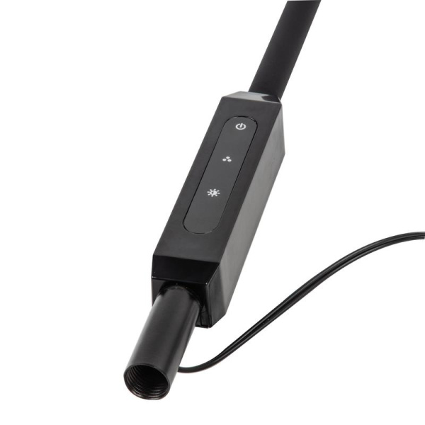 Торшер напольный светодиодный ULM-T619 10W/3000-6500K/DIM BLACK 10Вт с регулировкой наклона сенсорный выкл. диммер черн. ТМ Uniel UL-00010178