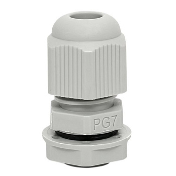 Сальник PG7 d3-6.5мм (d отверст. 13мм) IP54 (уп.4шт) PROxima EKF plc-pg-7-4-r
