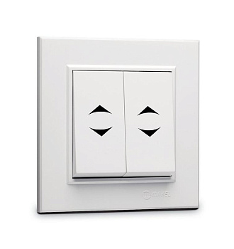 Переключатель 2-кл. СП Karea 10А IP20 бел. Makel 56001026