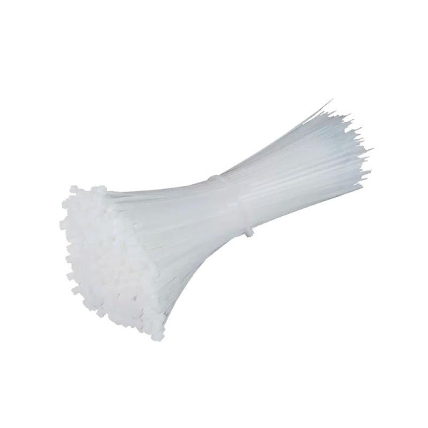 Хомут кабельный (стяжка) PCT 4.8х200-100WH PA6.6 (уп.100шт) JazzWay 5053960
