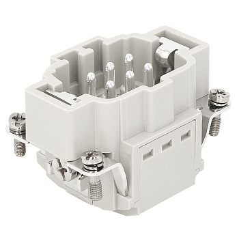 Вилка OptiLink HDC-HE-6-16-MQ-(0.14-2.5) 500В КЭАЗ 352250