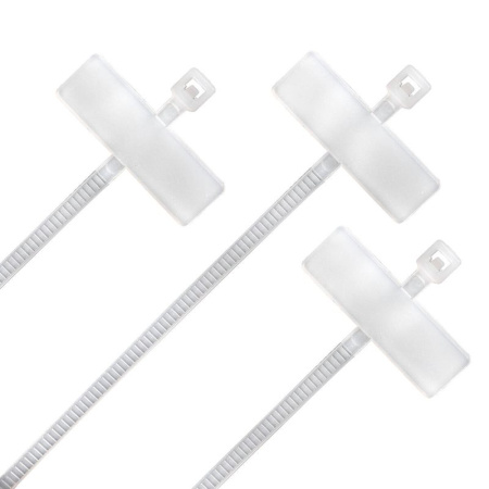 Хомут кабельный КСМ 4х205 нейл. бел. (уп.100шт) Fortisflex 55812