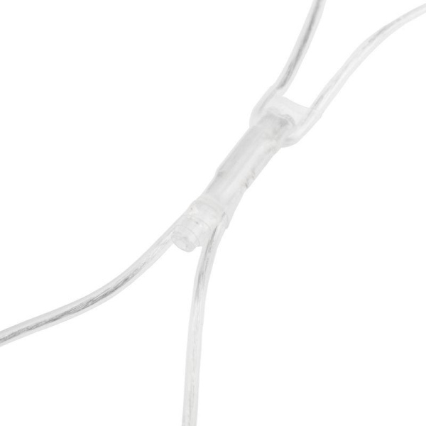 Гирлянда светодиодная "Сеть" 2х1.5м 288LED тепл. бел. 24Вт 230В IP65 свечение с динамикой провод ПВХ прозр. Neon-Night 215-046