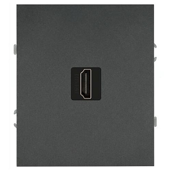 Розетка HDMI СП Arktik 16А IP20 250В графит 16-3114-06 Эра Б0070509
