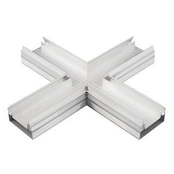 Угол STRETCH-S-50-CEIL-CENTER-X90 крестовой (GAMMA50) металл Arlight 046879