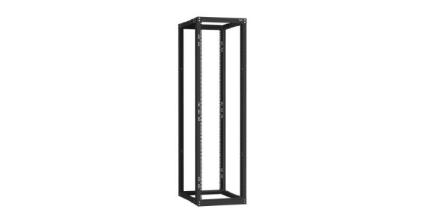 Стойка монтажная двухрамная раздвижная 19дюйм 42U Ш550хВ1995хГ(600-1000)мм шаг регулировки 50мм в разобран. виде черн. RAL 9005 NIKOMAX TRK-425510-R-BK
