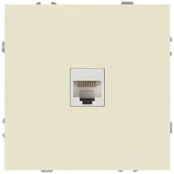 Розетка информационная 1-м СП Galaxy RJ45 16А IP20 250В сл. кость 15-3107-02 Эра Б0070737