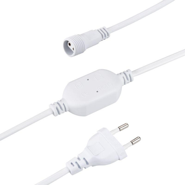 Шнур питания ARD-ICICLE-CLASSIC-1.5M White (230В 1.6А) Ardecoled 042830