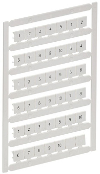 Маркер для CTS 10кв.мм "1-10" ARMAFIX IEK AF-CT10D-M-010-01