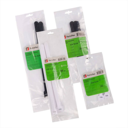 Хомут-липучка КСВ 16х210 зел. Fortisflex 55292