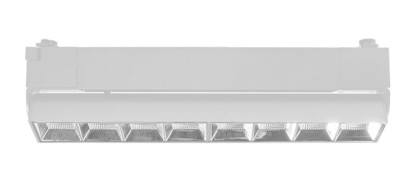Светильник светодиодный трековый PTR 2120R 20Вт 3000К IP40 270мм 60град. WH бел. JazzWay 5035331