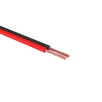 Кабель Stereo 2х0.50 красн./черн. (уп.10м) Rexant 01-6103-3-10
