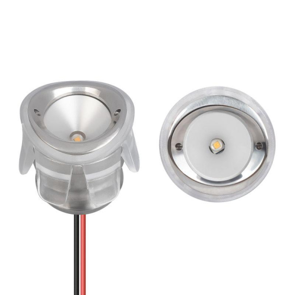 Светильник ALT-LODESTAR-HANDRAIL-R27-1.5W Warm3000 SL 70deg 12-24В 1.5Вт 3000К IP67 ландшафтный метал. Arlight 043668
