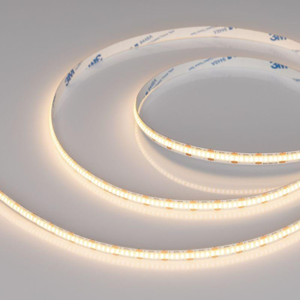 Лента светодиодная COB-X360-8mm 5V Warm 3000К 5Вт/м IP20 CSP (уп.5м) Arlight 041704