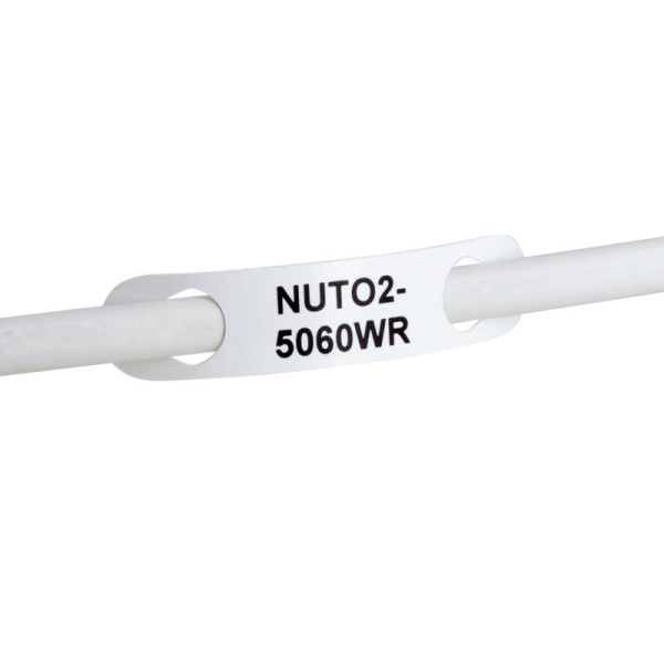 Ярлык продевной для провода d5-6мм бел. (рул.) DKC NUTO2-5060WR