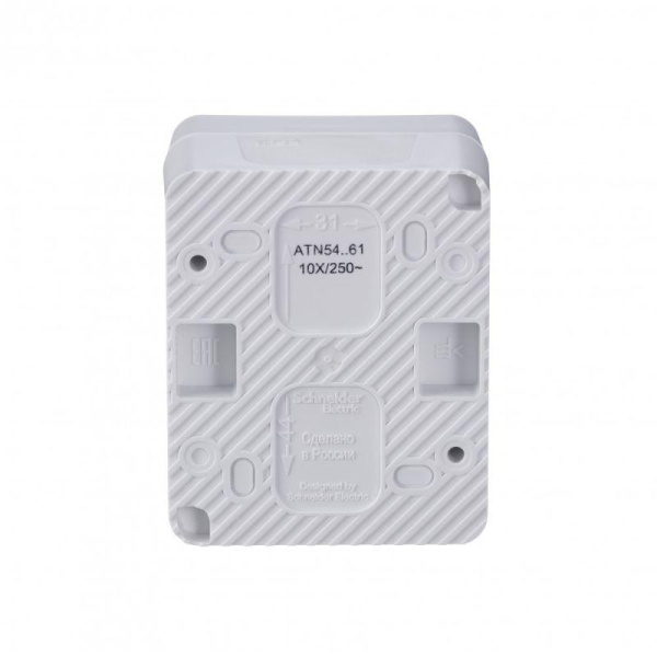 Переключатель проходной 1-кл. ОП AtlasDesign PROFI IP54 10AX бел. SE ATN540161
