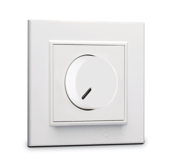 Диммер СП 1000Вт Karea IP20 бел. Makel 56001093