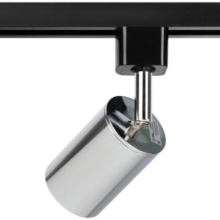 Светильник трековый TR14-GU10 GU10 55х165мм 1ф CH хром Эра Б0044277