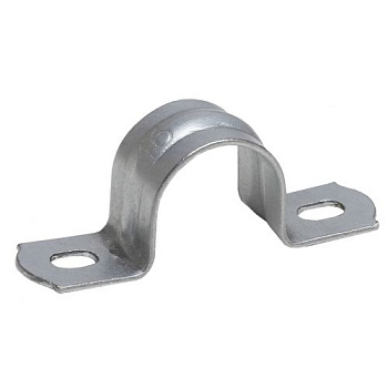 Скоба двухлапковая d14-15мм метал. (уп.100шт) SMD-14-15 Эра Б0036425