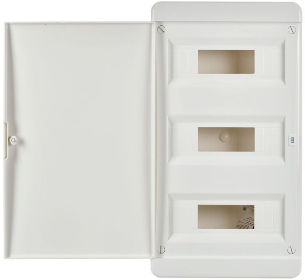 Корпус ЩРВ-П-36 TEKFOR IP41 бел. дверь пластик. IEK TF5-KP13-V-36-41-K01-K01