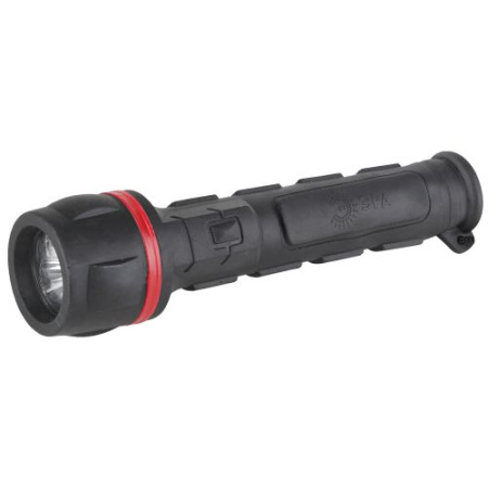 Фонарь R2AA обрезиненный (3LED 2хAA) ЭРА C0033735