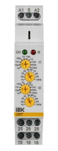 Реле циклическое ORT 2 контакта 230В AC IEK ORT-S2-AC230V