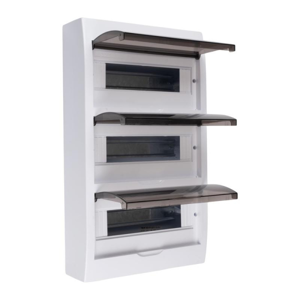 Бокс модульный накладной PDB/W 1036 WH (ЩРН-П-36) IP41 пластик. JazzWay 5071704