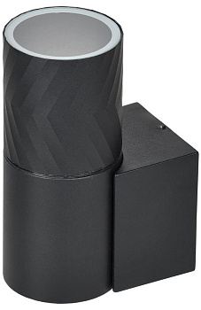 Светильник 5107 GU10 IP65 уличный настенный черн. IEK LT-UBU0-5107-GU10-1-K02