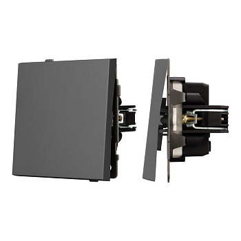 Выключатель непроходной 1-кл. SWT-TENDO-MK01-SFPL-GR 10А 230В механизм Arlight 054569
