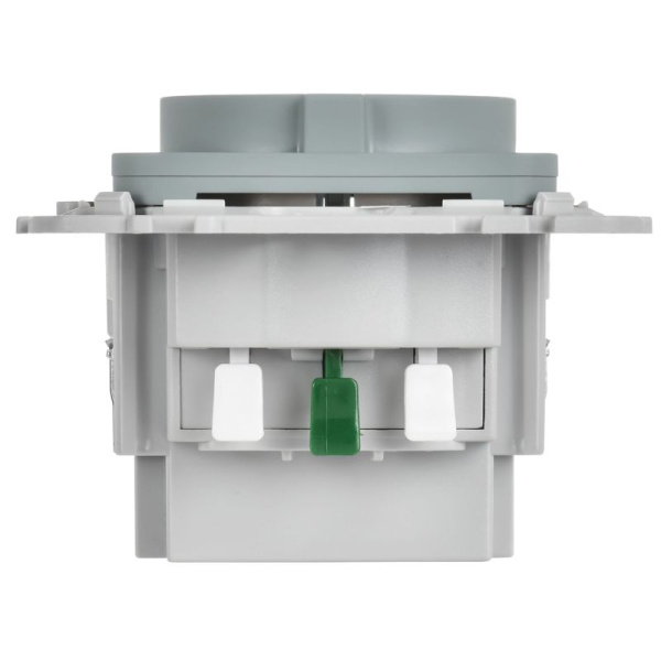 Розетка 1-м СП FLITE РСЮшс11-1-ФлС 16А с USB A+C 20Вт с заземл. с защ. шторками безвинтовое крепление механизм сер. IEK FI-R14-16-1-U22-020-K03