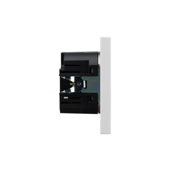 Розетка 2-м СП STRONG 16А IP20 USB-A + Type-C 3А с функцией быстрой зарядки жемчуж. Kranz KR-78-0734-4
