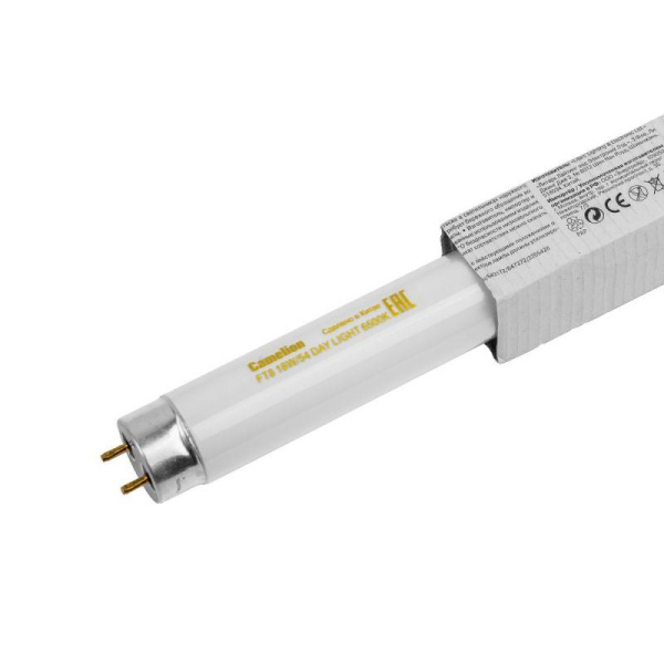 Лампа люминесцентная FT8-18W/54 18Вт T8 6500К G13 Camelion 3005