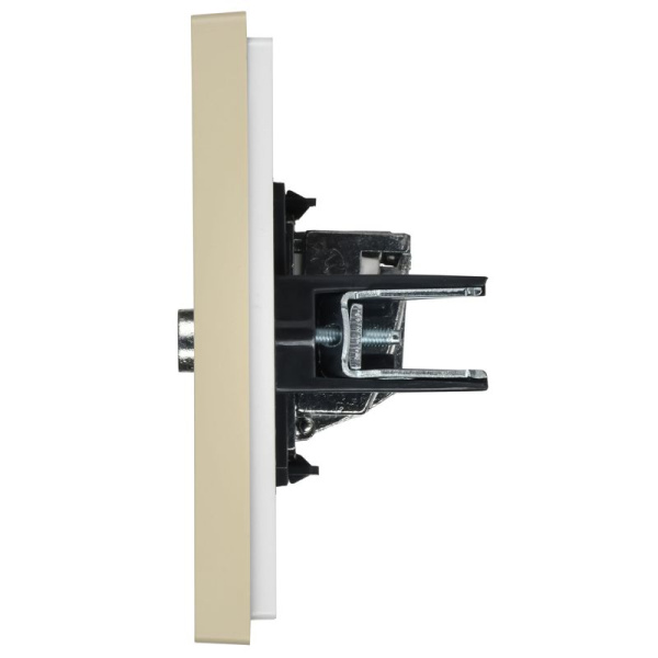 Розетка TV оконечная FORTE&PIANO FP428 ваниль IEK FP-A10-O-K10