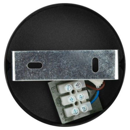 Светильник OL52 BK GX53 IP20 настен./потолочн. спот черн. Эра Б0059807