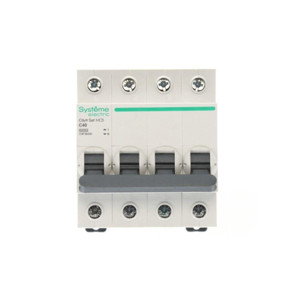 Выключатель автоматический 4п City9 Set (АВ) С 40А 6кА 400В SE C9F36440
