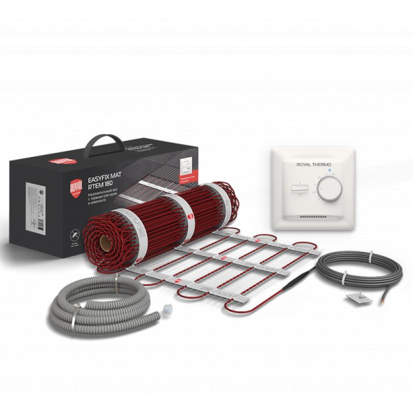 Комплект "Теплый пол" (мат) Flat Mat RTFM 2-150-6 (комплект) Royal Thermo НС-1599120