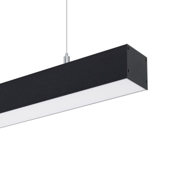 Светильник SP-LINE-HANG-5050-L1050-35W Warm3000 RAL9005 120 deg MOTION 230В 35Вт 3000К IP33 Arlight 056158