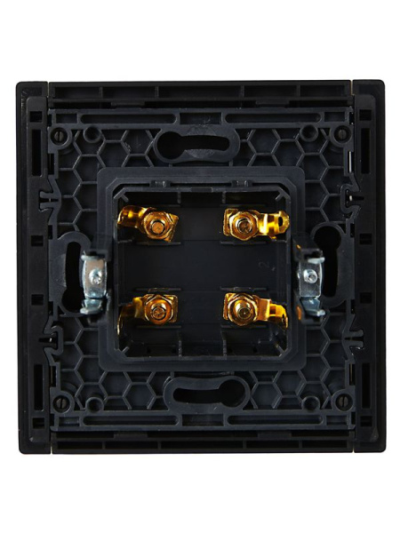 Аудиорозетка 4-м FORTE&PIANO FP139 черн. IEK FP-S40-K02